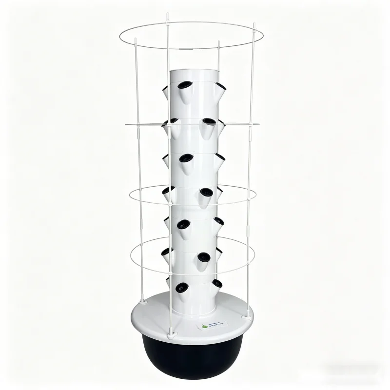 Hydroponic Tower Planter - Torre Hidropônica Vertical Spacetree: Cultivador Inteligente