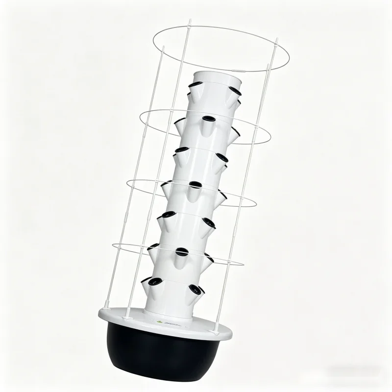Hydroponic Tower Planter - Jardim Vertical Inteligente de 9 Camadas