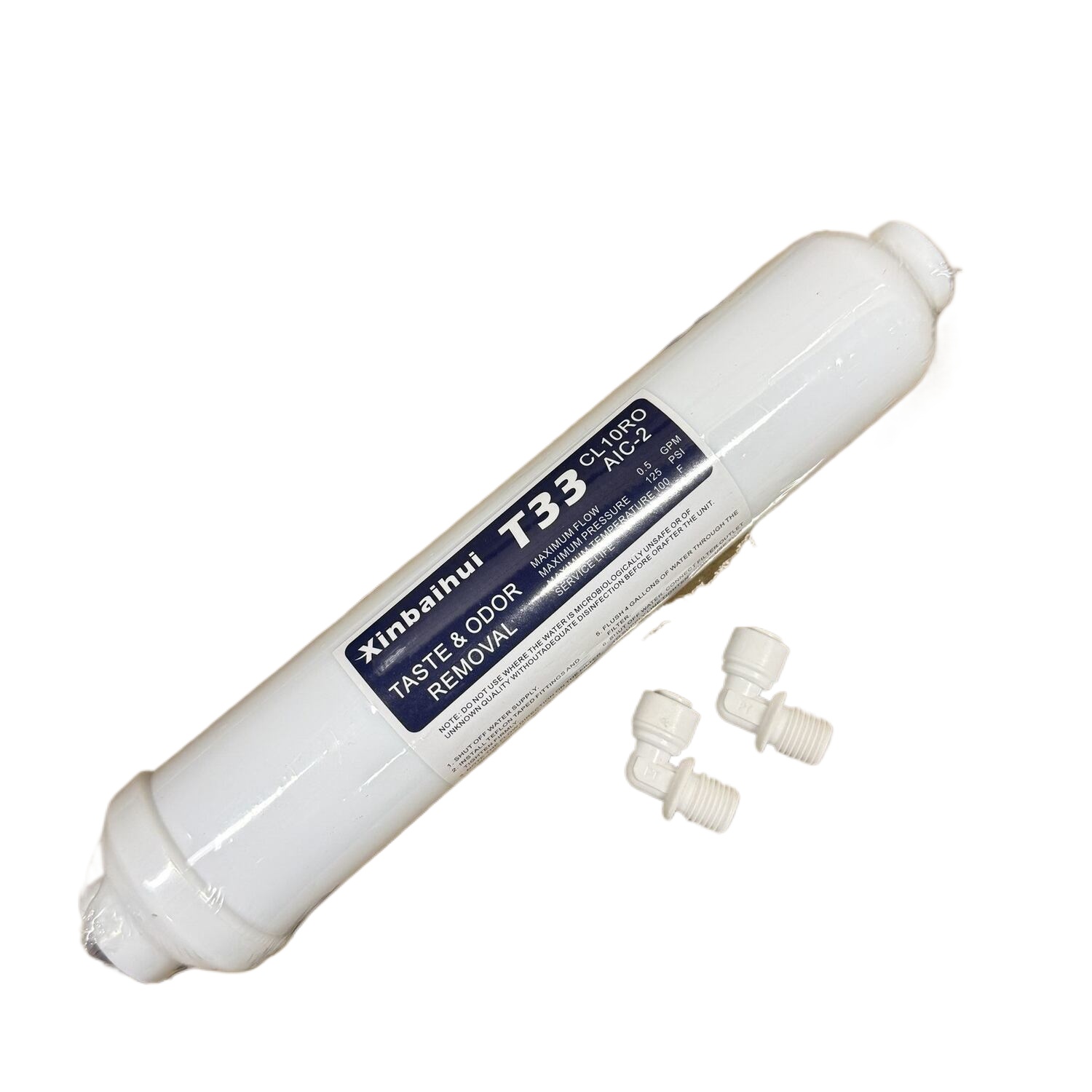 Carbon Filter Inline - Filtro de Carvão Ativado Premium T33