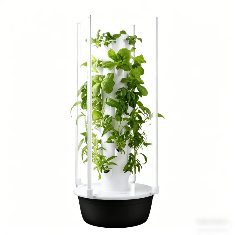 Hydroponic Tower Planter - SpaceTree Torre Hidropônica Vertical Inteligente para