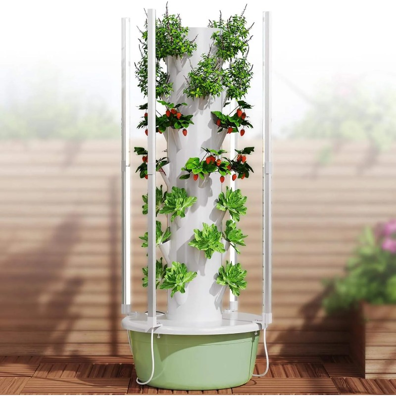 Sistema de Cultivo Hidropônico - Hydroponic Tower Planter avaliação e preço