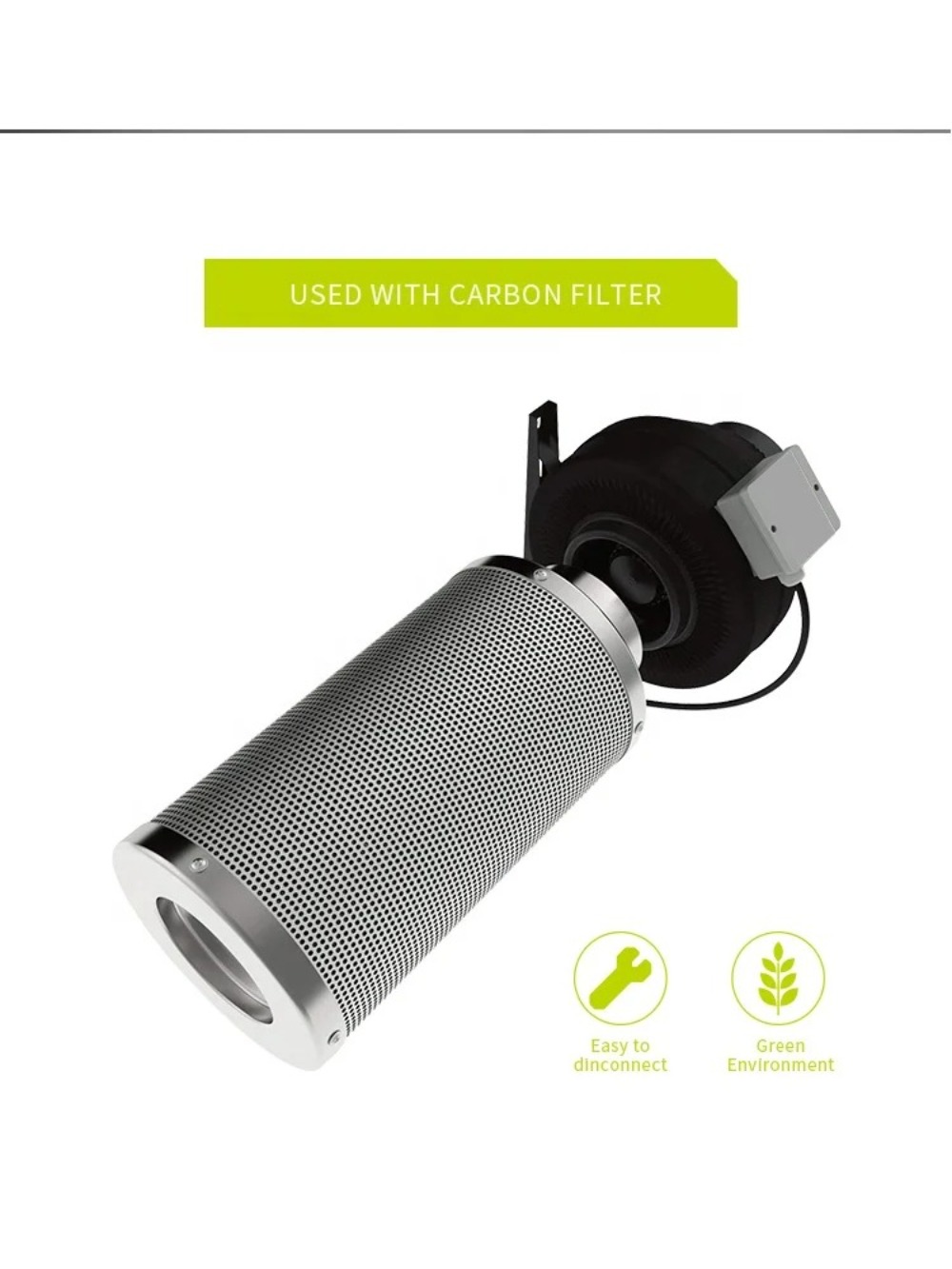 Filtros de carbono para ventil - Carbon Filter Inline avaliação e preço
