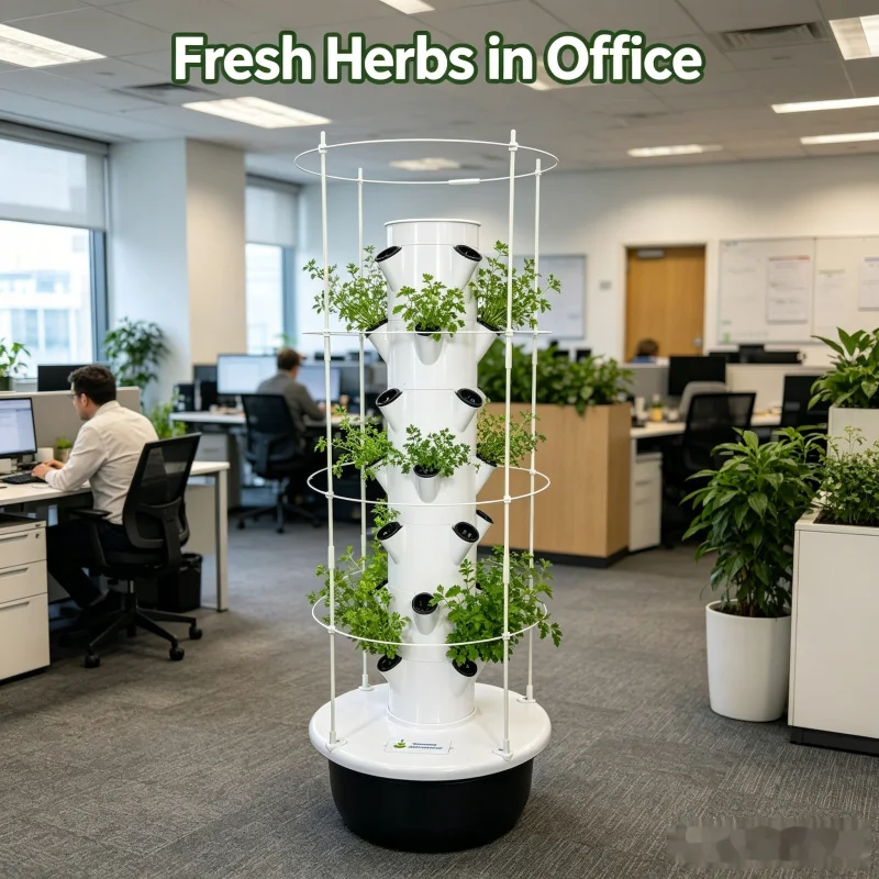 Sistema de Jardim Vertical Hid - Hydroponic Tower Planter avaliação e preço