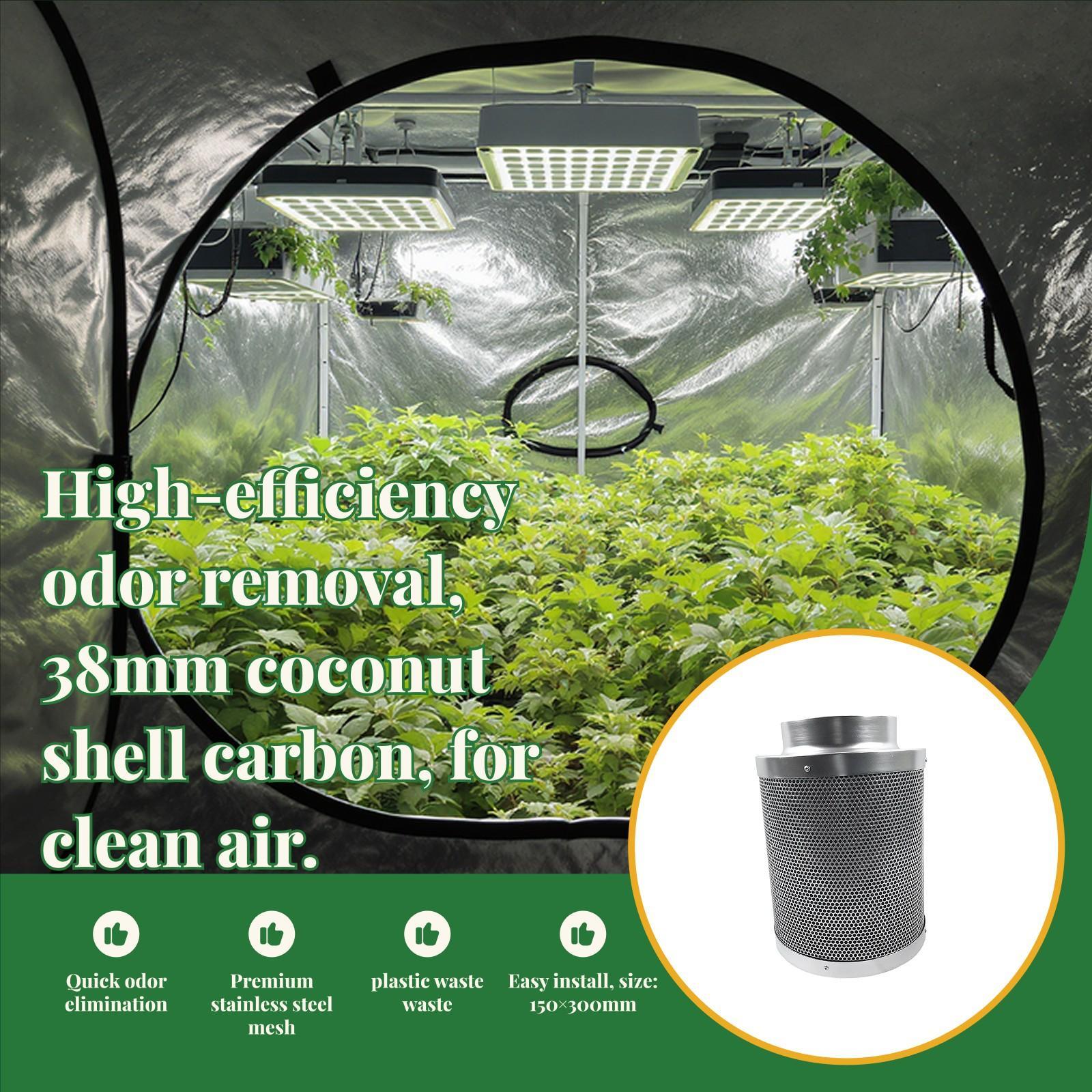 Kit de Purificação de Ar com F - Carbon Filter Inline avaliação e preço