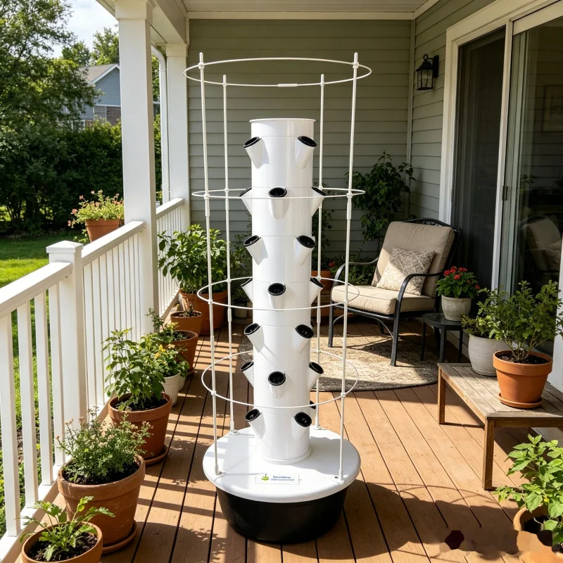 Sistema de Jardim Hidropônico  - Hydroponic Tower Planter avaliação e preço