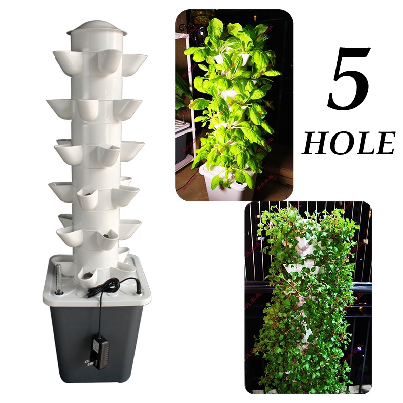 Torre hidropônica vertical, es - Hydroponic Tower Planter avaliação e preço